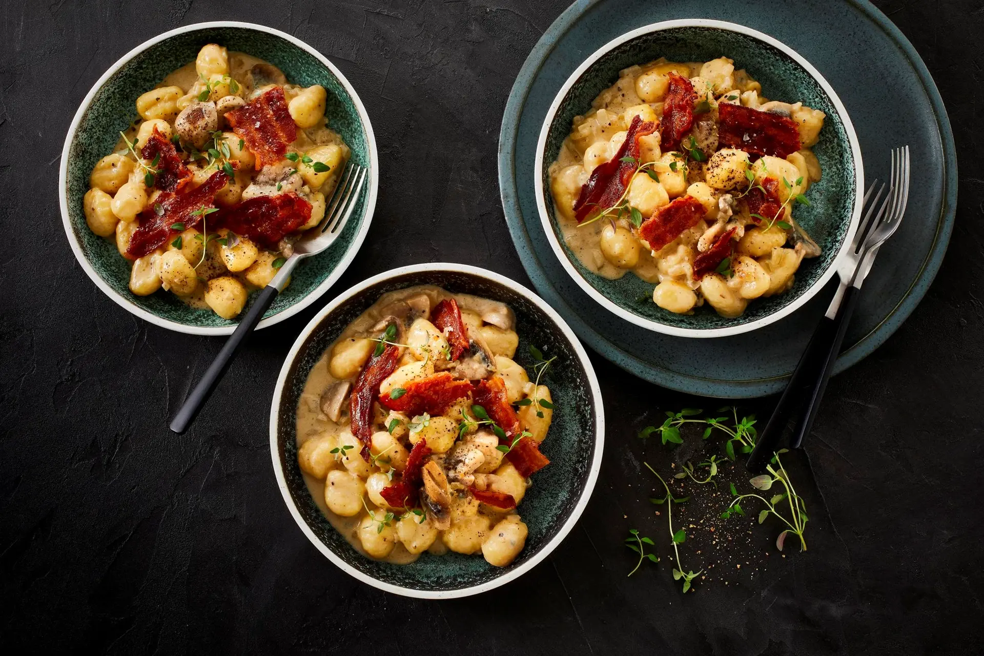 Gnocchi mit Bacon