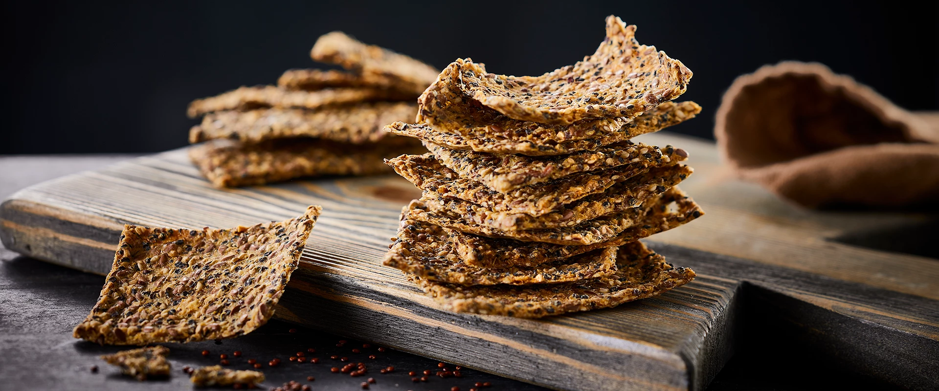 Hjemmelavet knækbrød