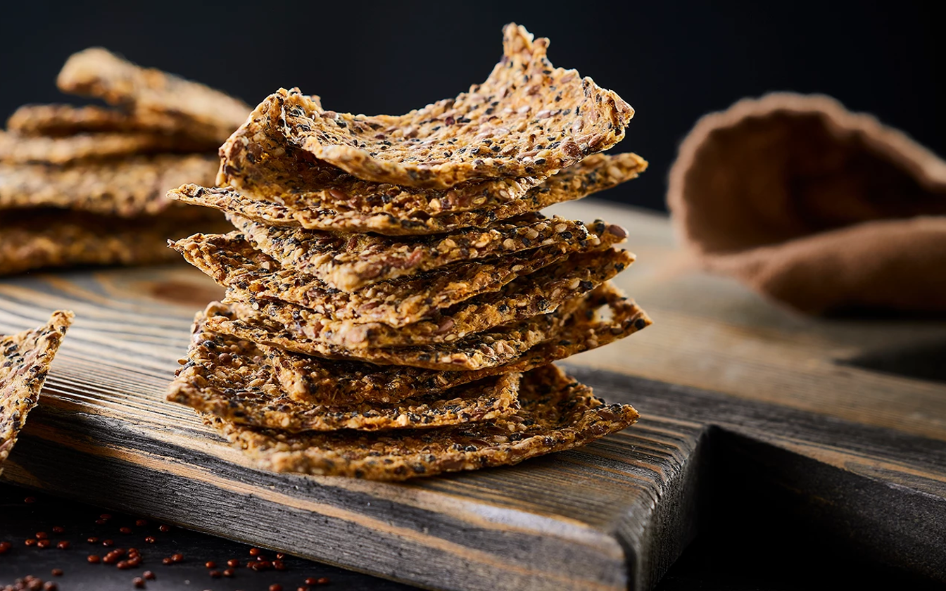 Hjemmelavet knækbrød