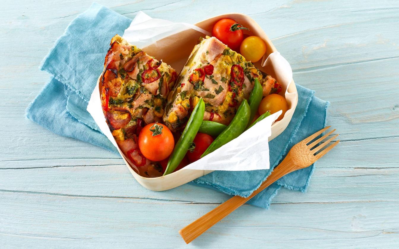 Hjemmelavet spansk inspireret tortilla