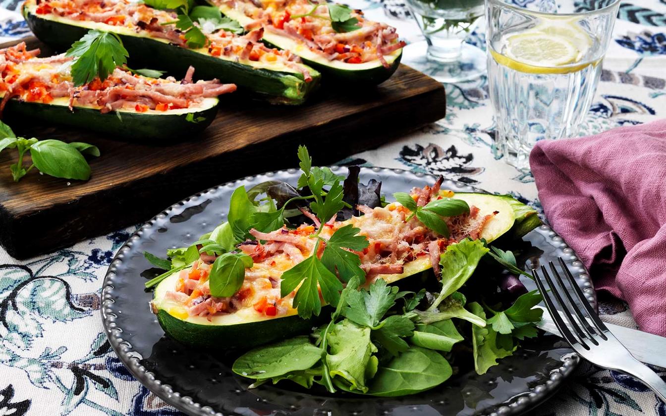 Zucchini i ugn