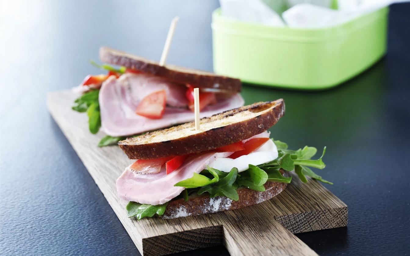 Sandwich med rullepølse