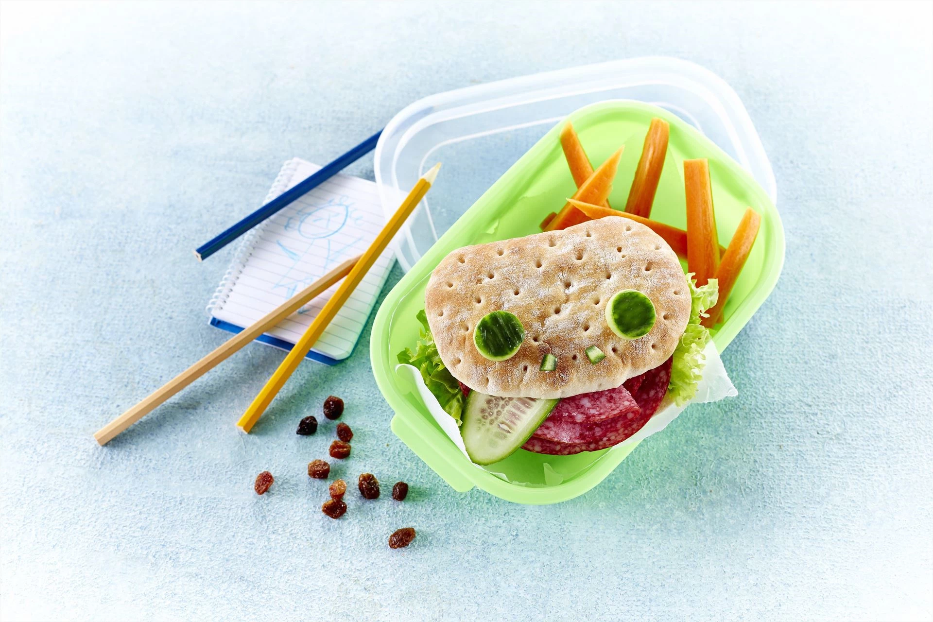 Sandwich med spegepølse