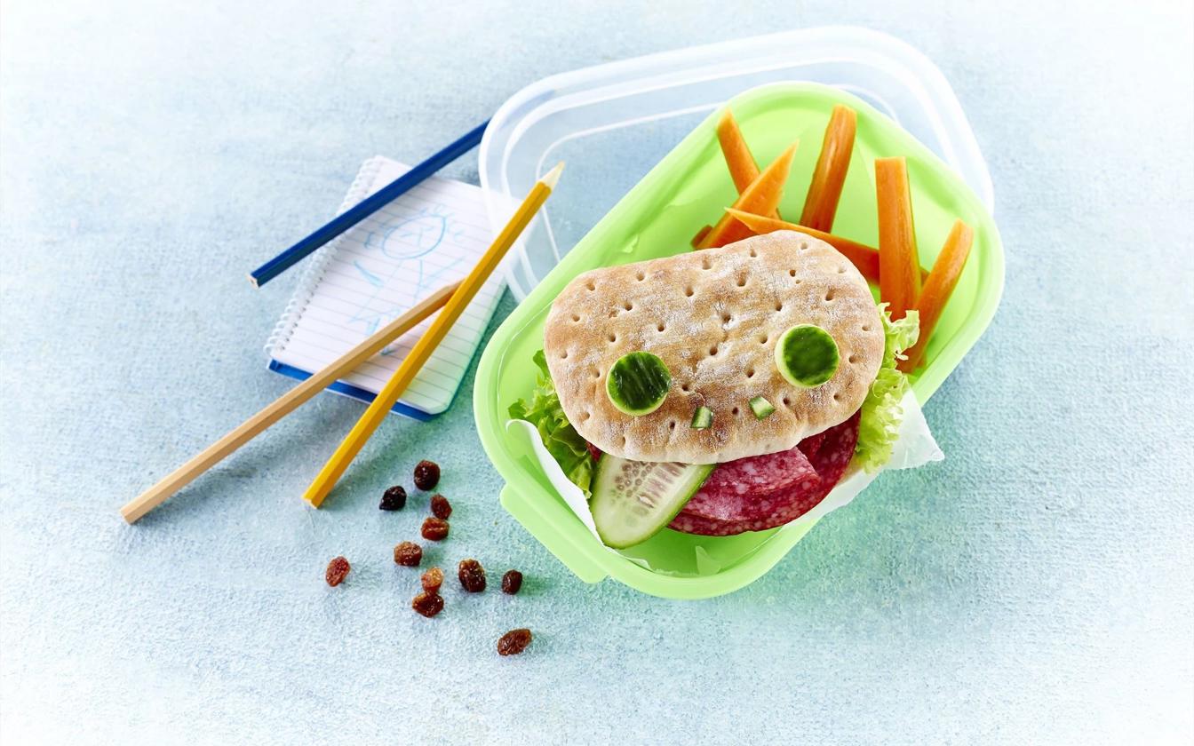 Sandwich med spegepølse