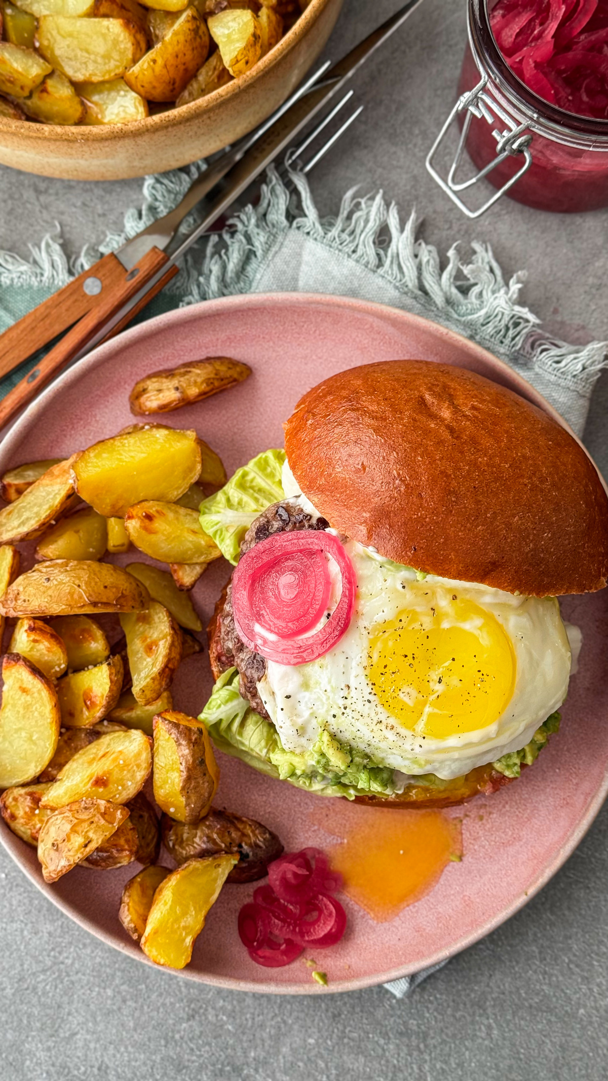 Burger med spejlæg - Danish Crown