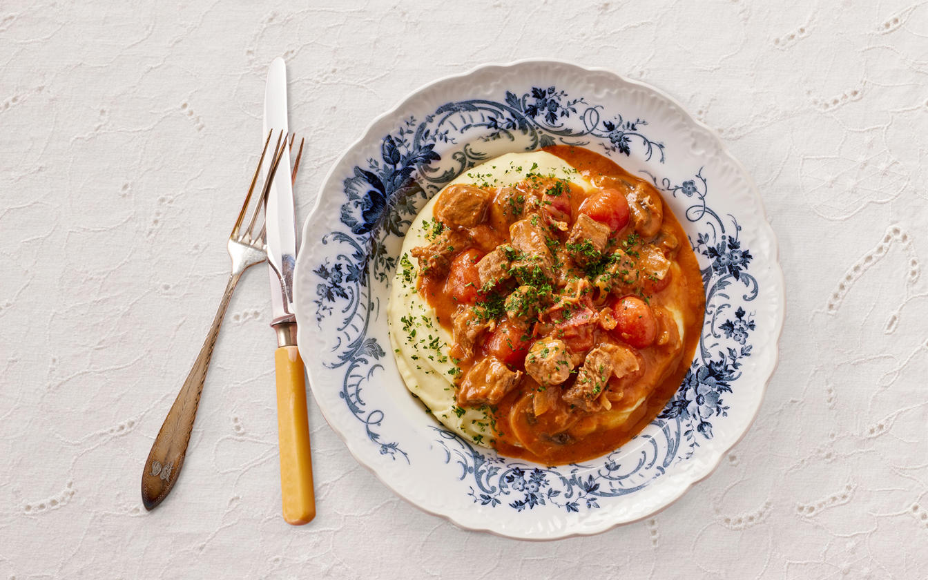 Bøf stroganoff