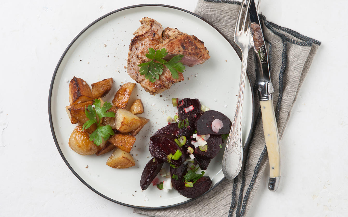 Marinerede mørbradbøffer