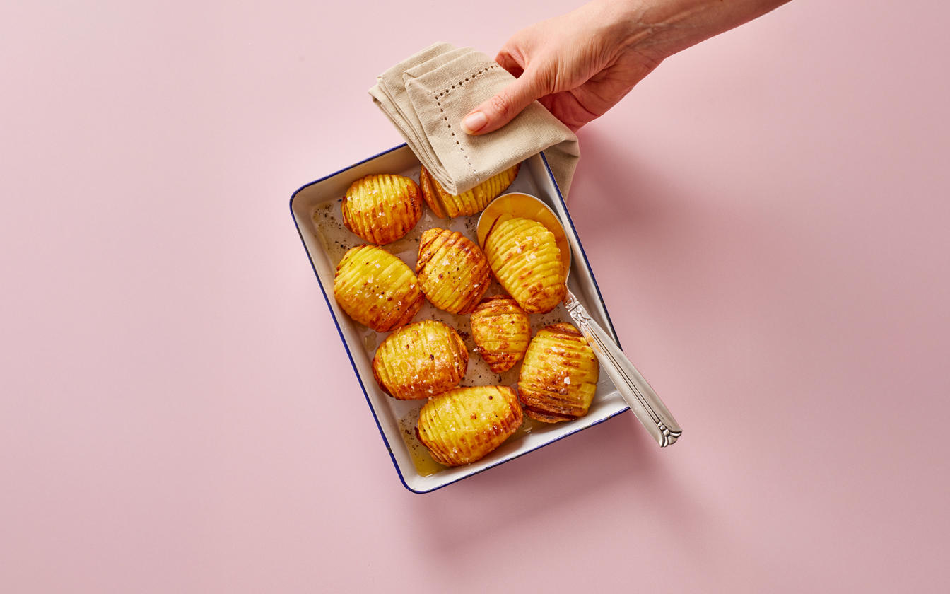Hasselback kartofler
