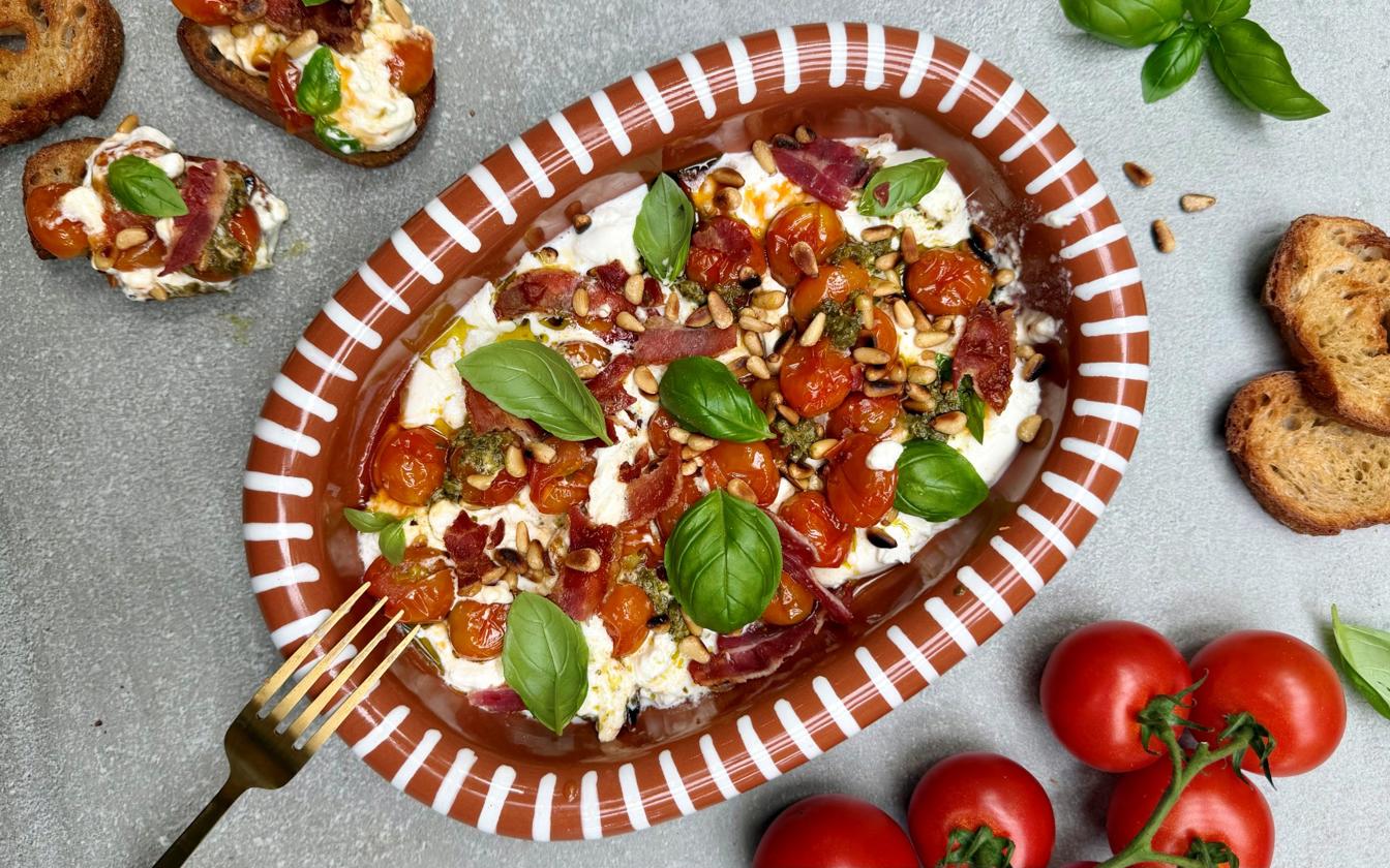 Burrata dip
