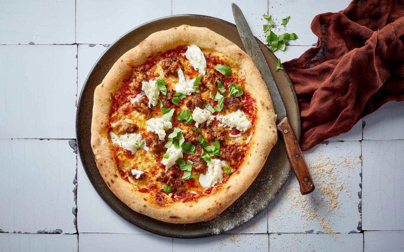 Pizza á la medister