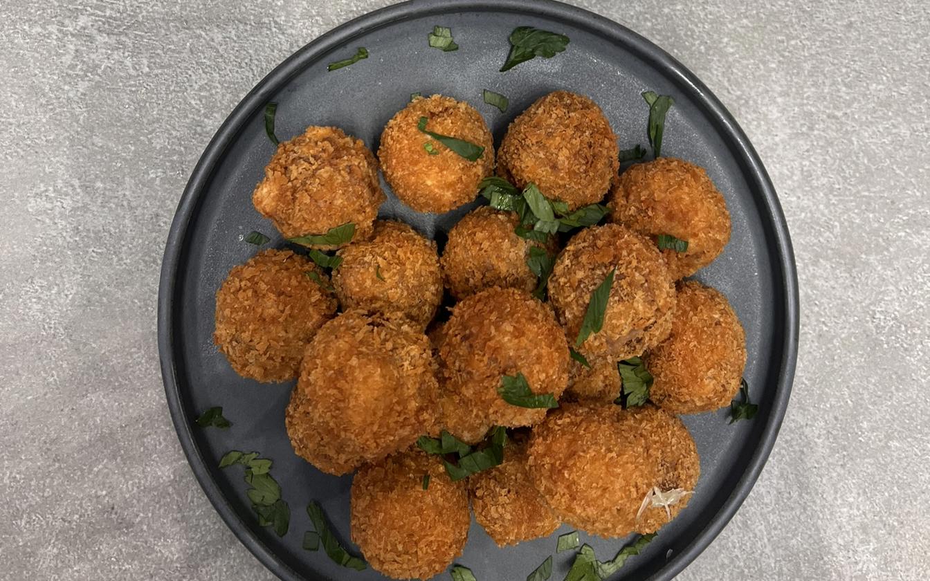 Friteret pulled pork