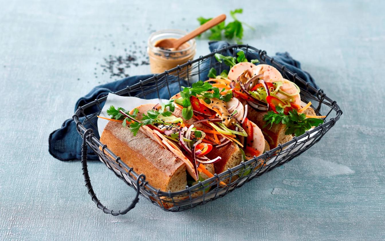 Banh Mi Sandwich med kylling
