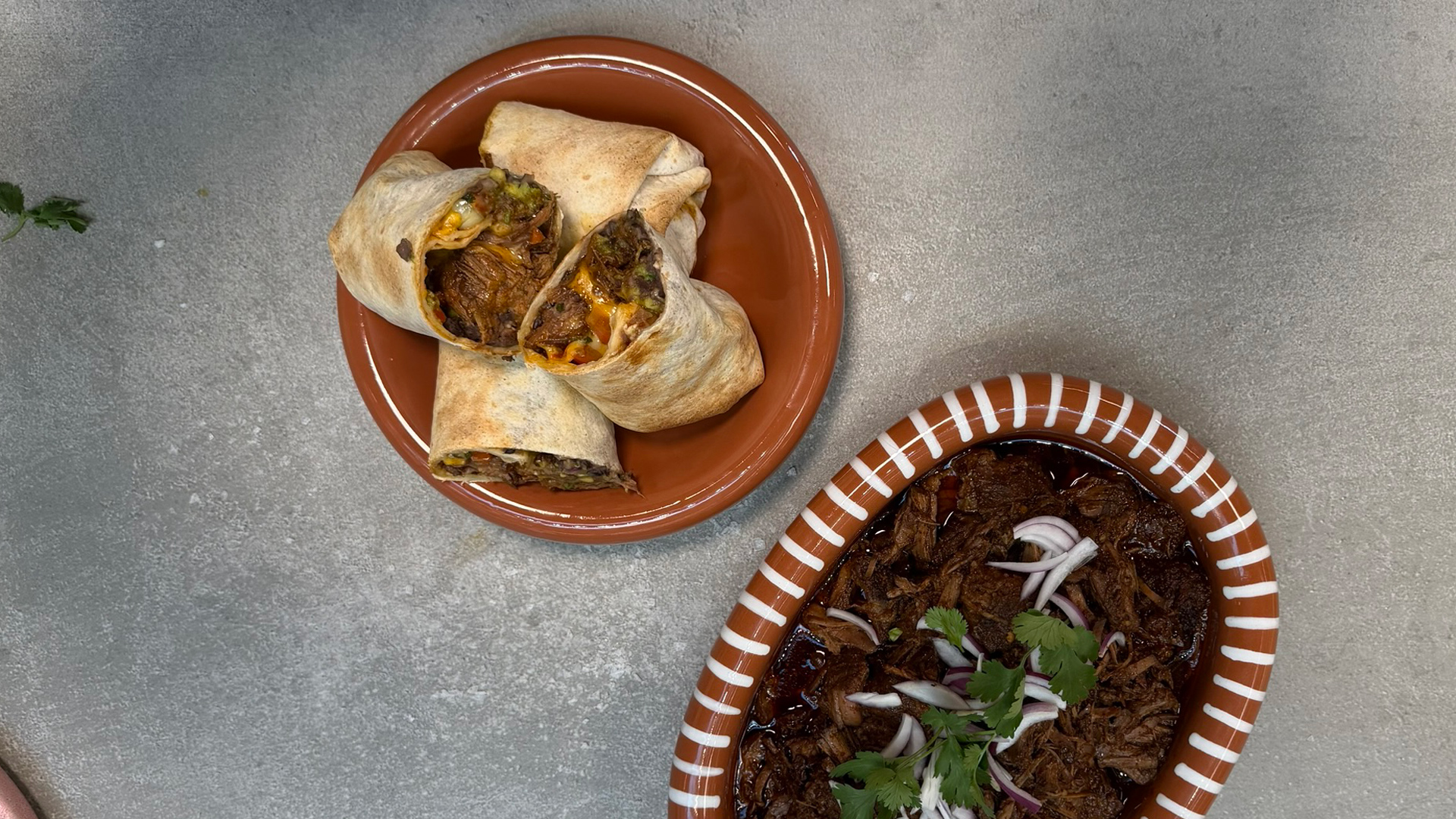 Burritos med oksekød