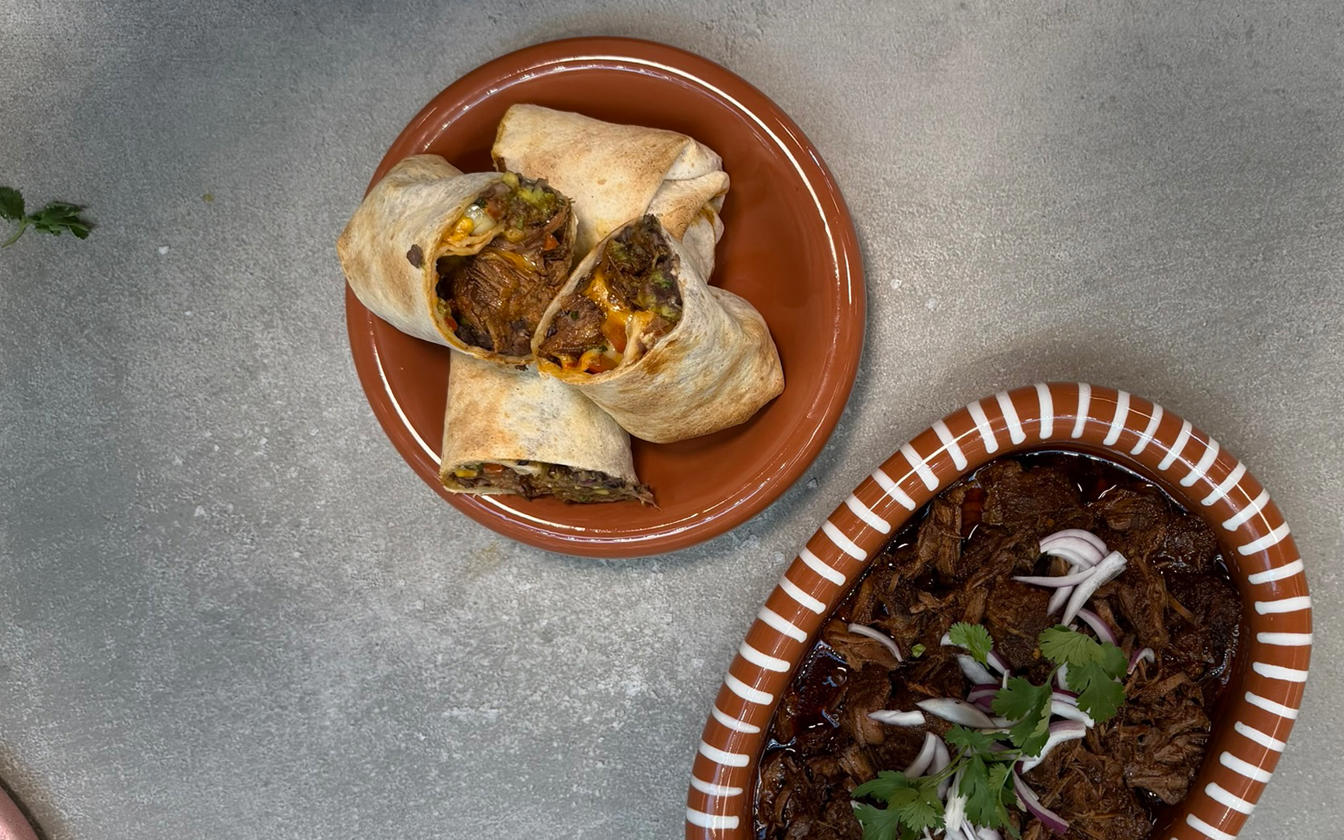 Burritos med oksekød