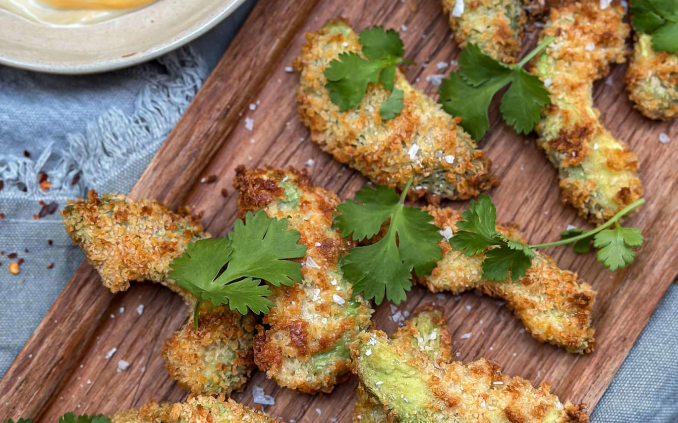 Avocadofritter i airfryer