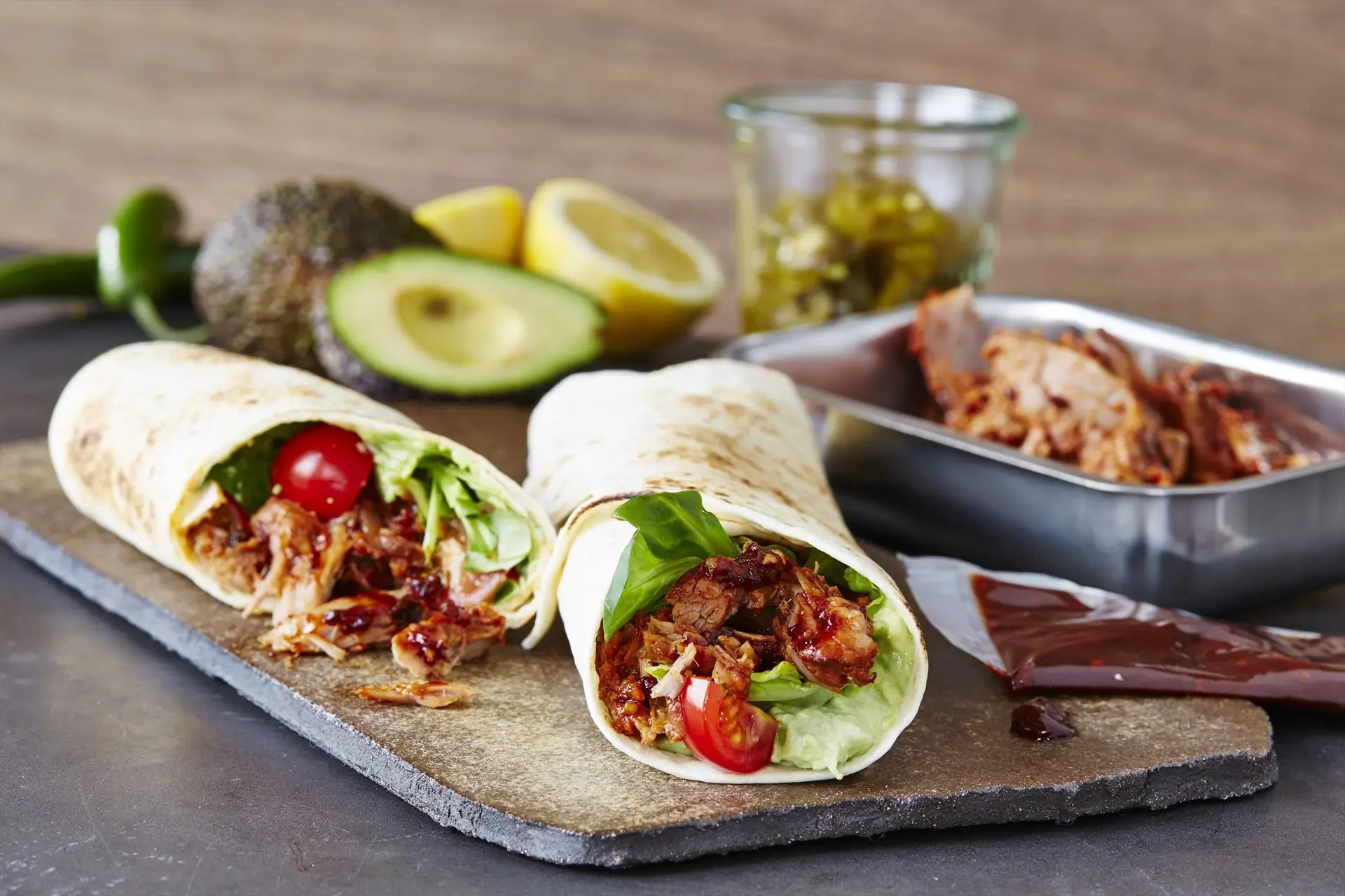 Fajitas opskrift med pulled pork
