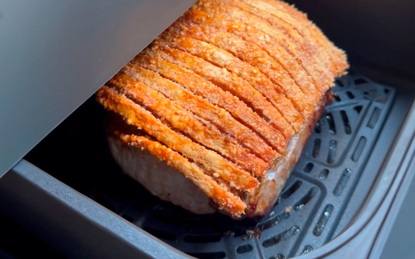 Flæskesteg i airfryer