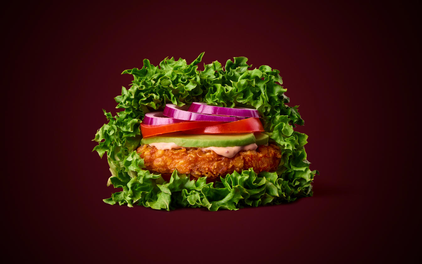 Crispy Chicken salatburger