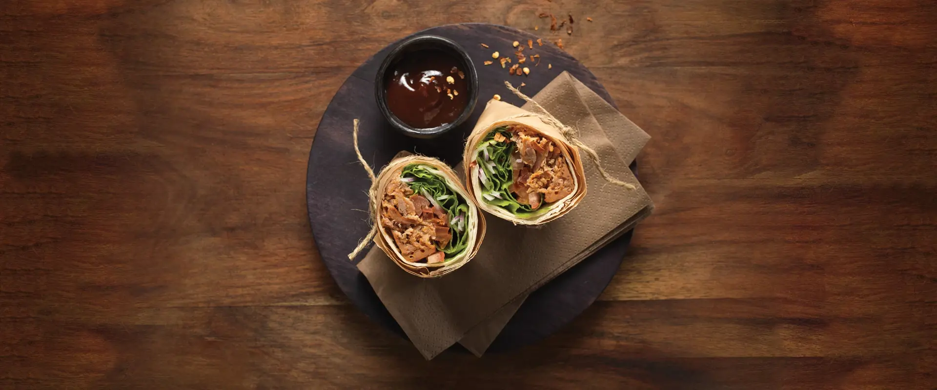 Burrito con Pulled Pork