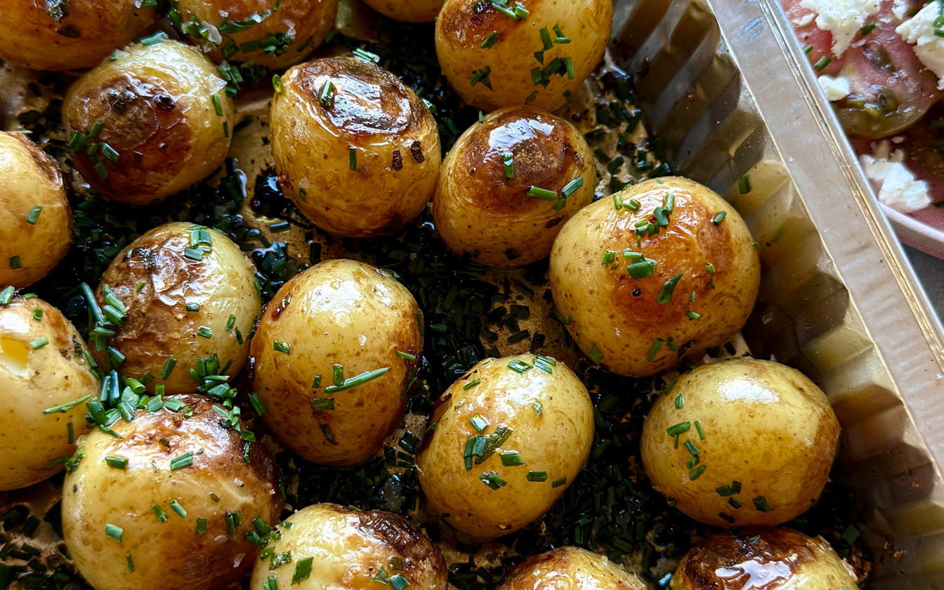 Kartofler på grill