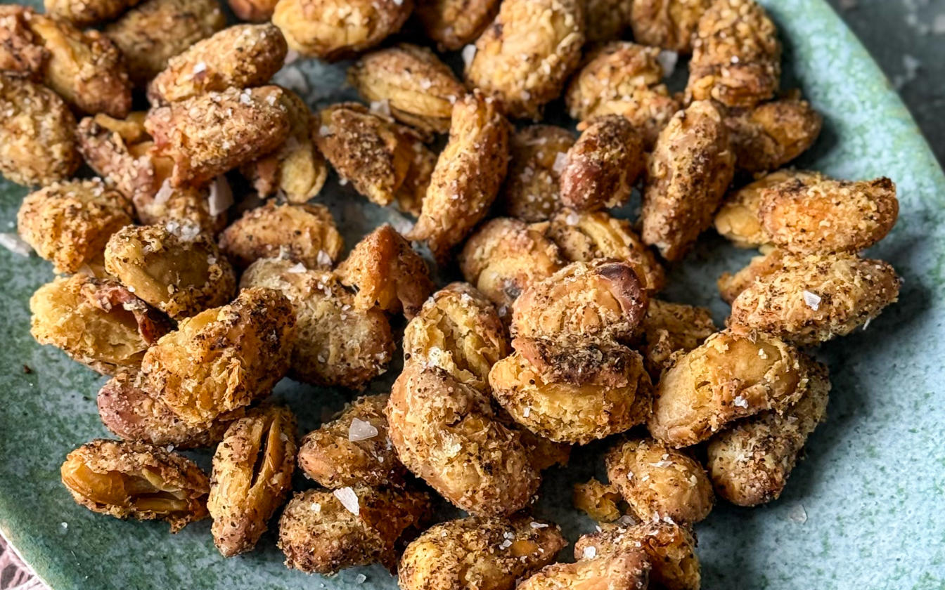 Sprøde airfryer butterbeans