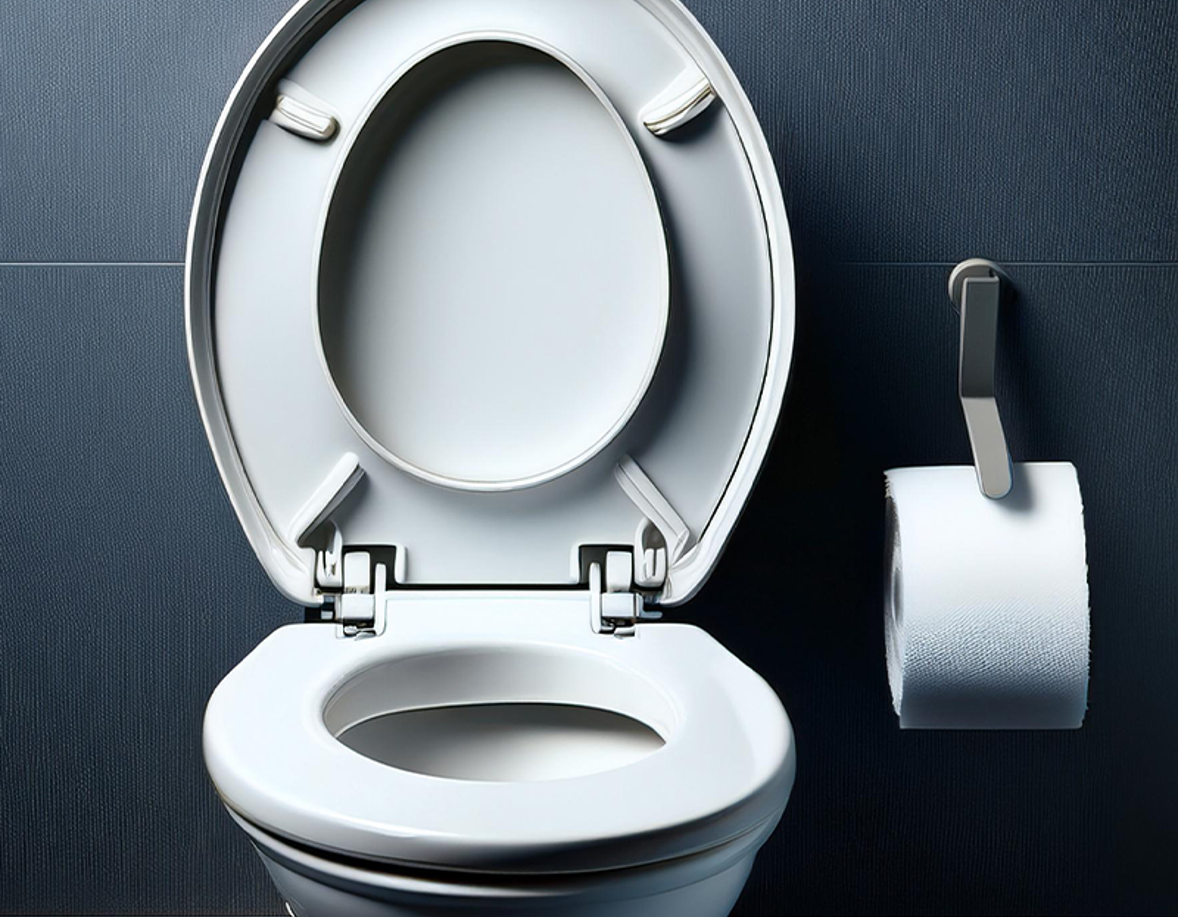 Toiletbrættet oppe