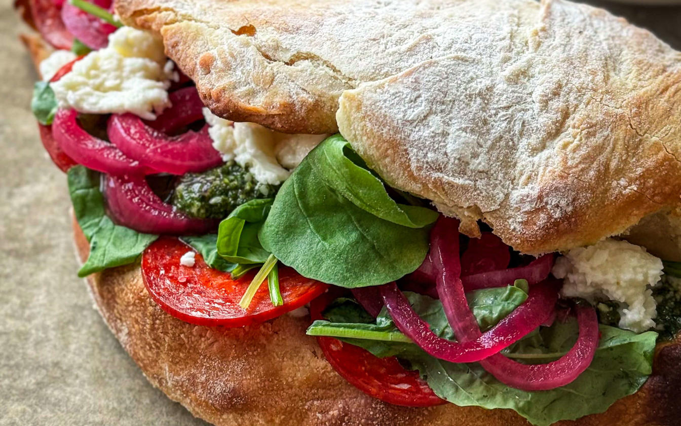 Pizza sandwich