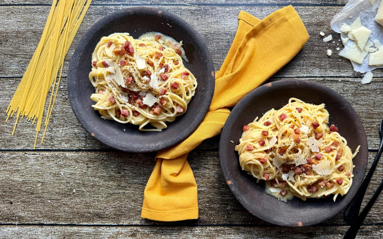 Pasta carbonara