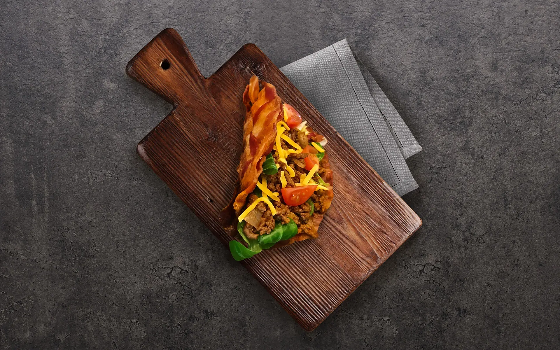 Bacon-taco