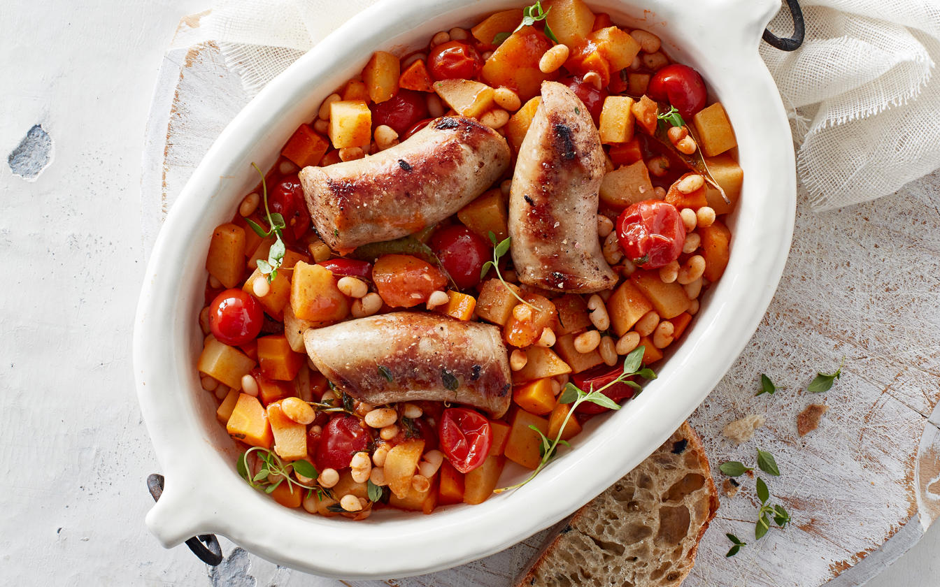 Cassoulet med medister