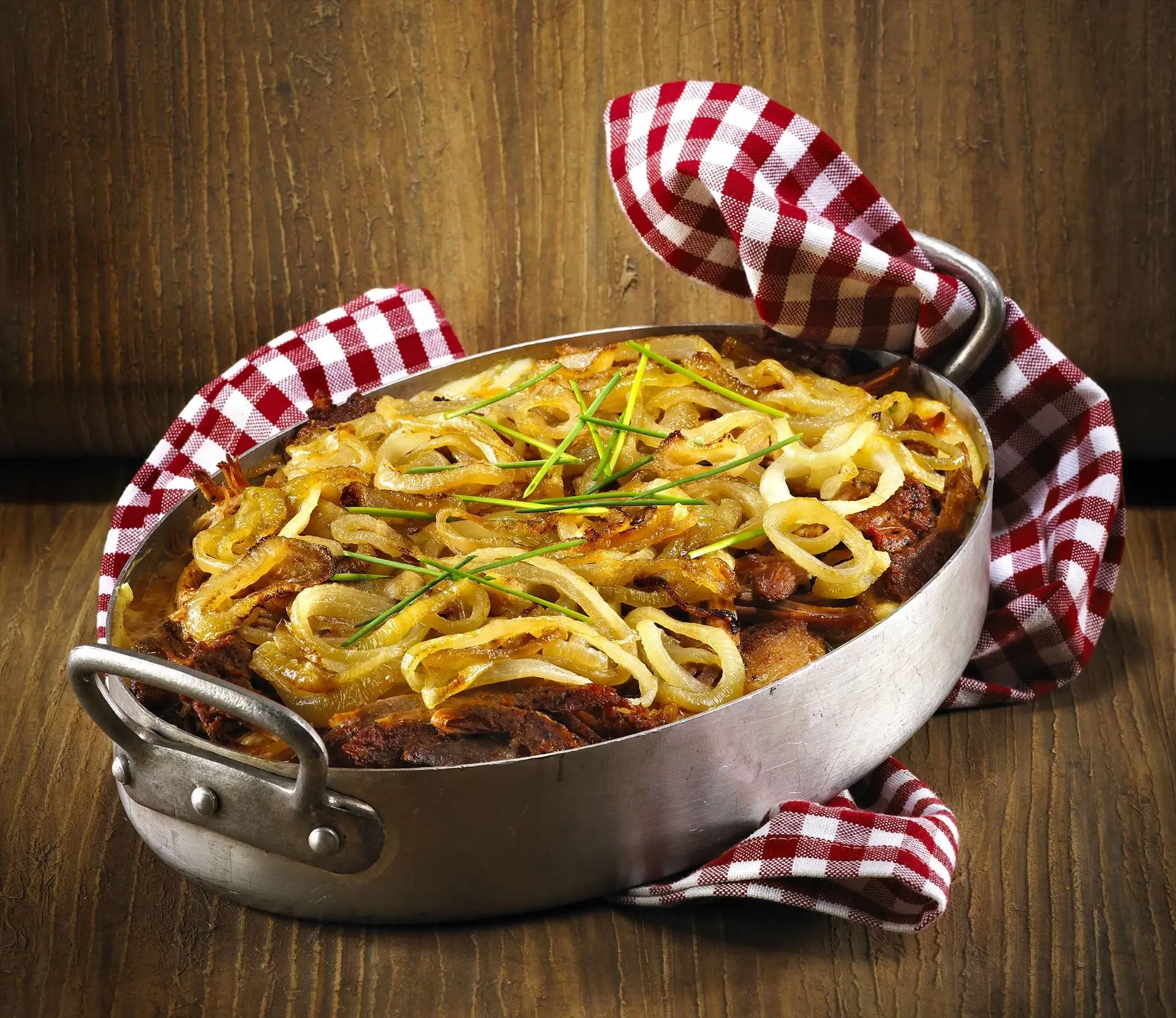Pulled Pork Auflauf mit Kartoffelpüree