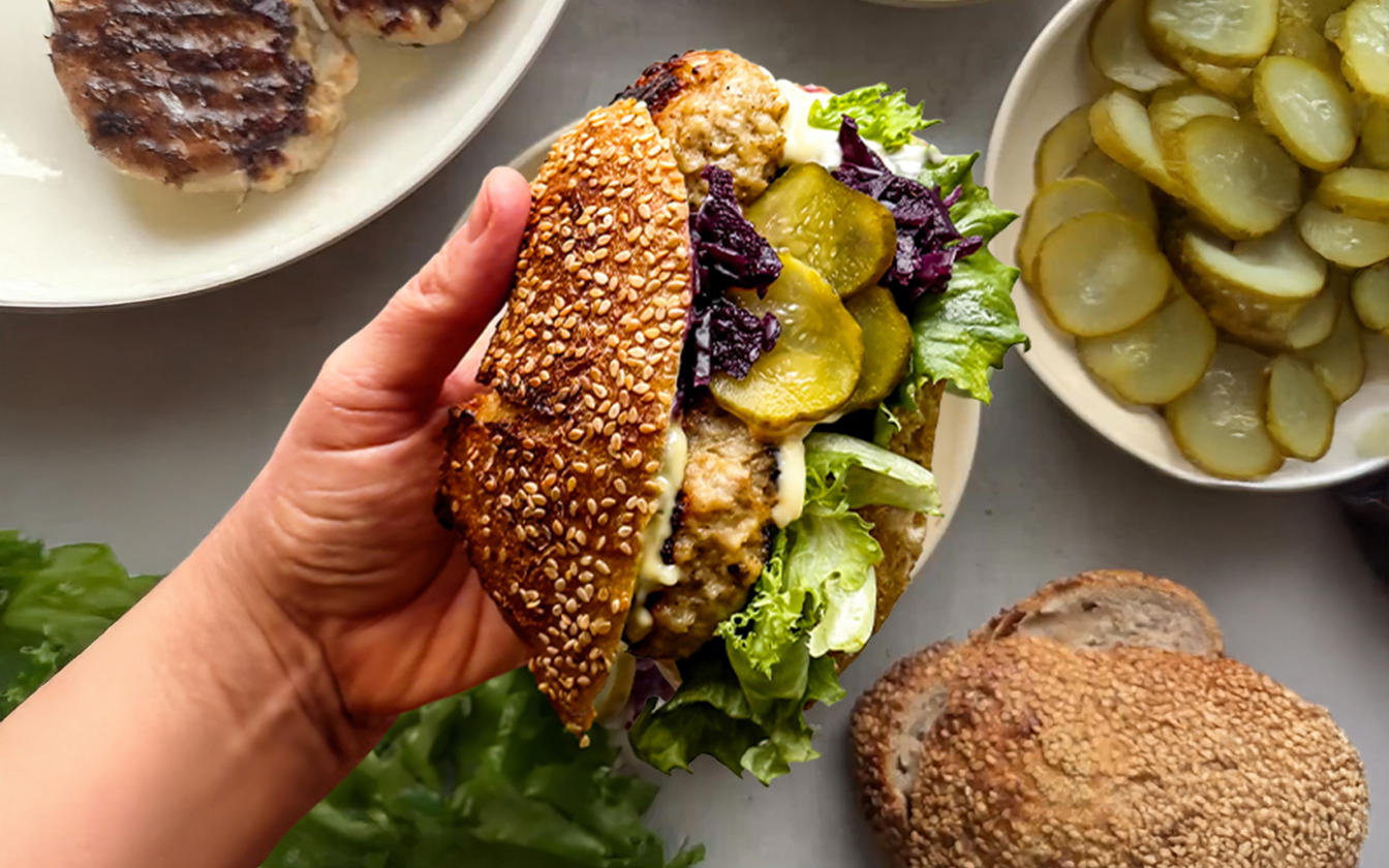 Frikadellesandwich