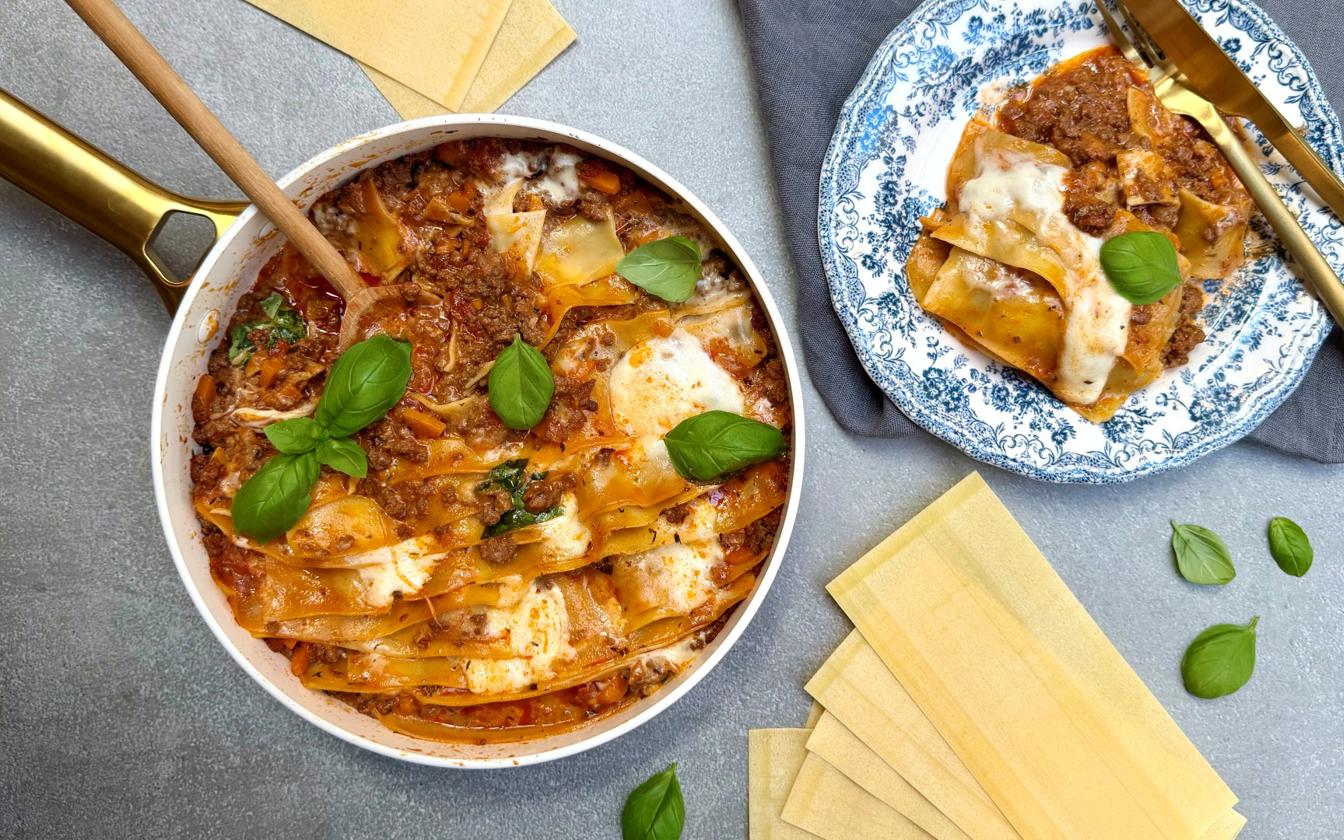 One pot lasagne