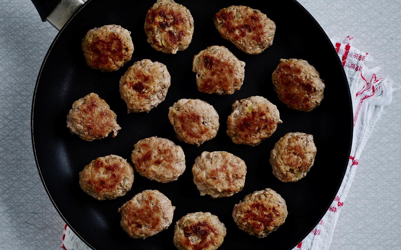 Frikadeller med havregryn