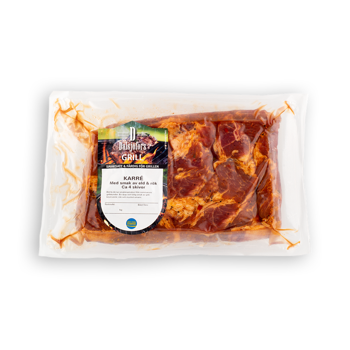 Grill Karré eld & rök 4-p - Dalsjöfors