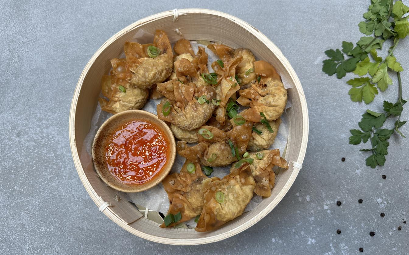 Crispy wontons