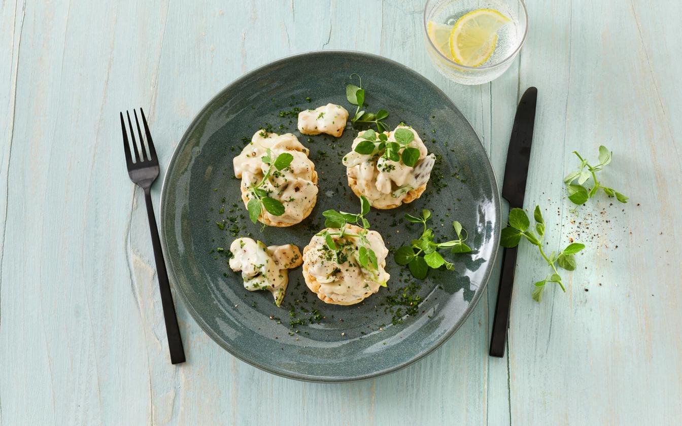 Tarteletter med veggie bites