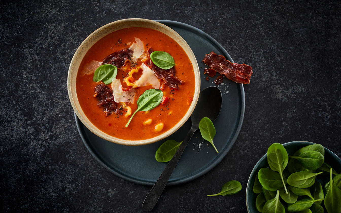 Klassisk minestronesuppe