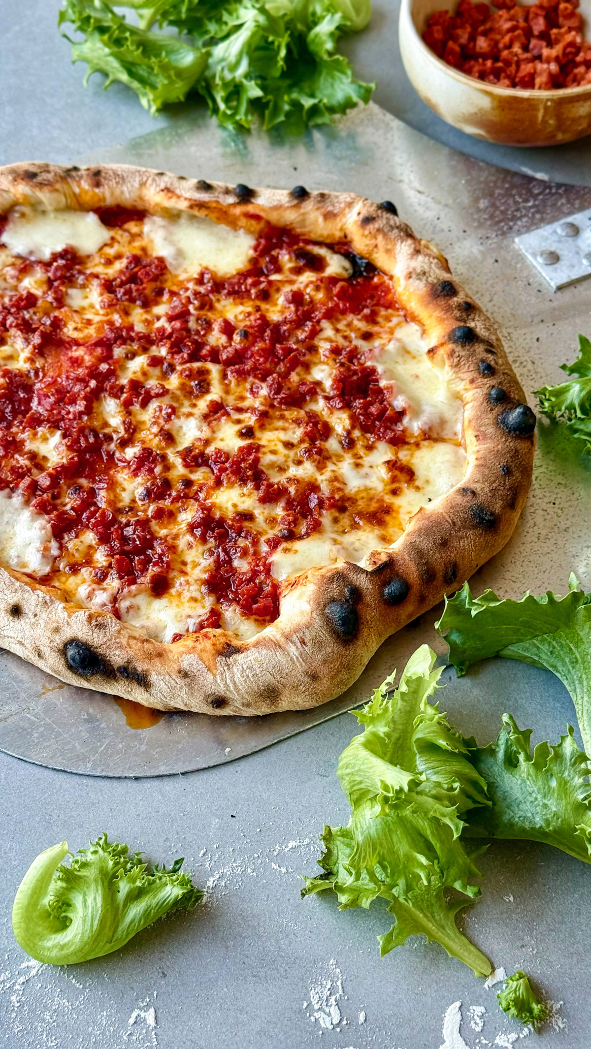 Chorizo (Thin Crust Pizza)
