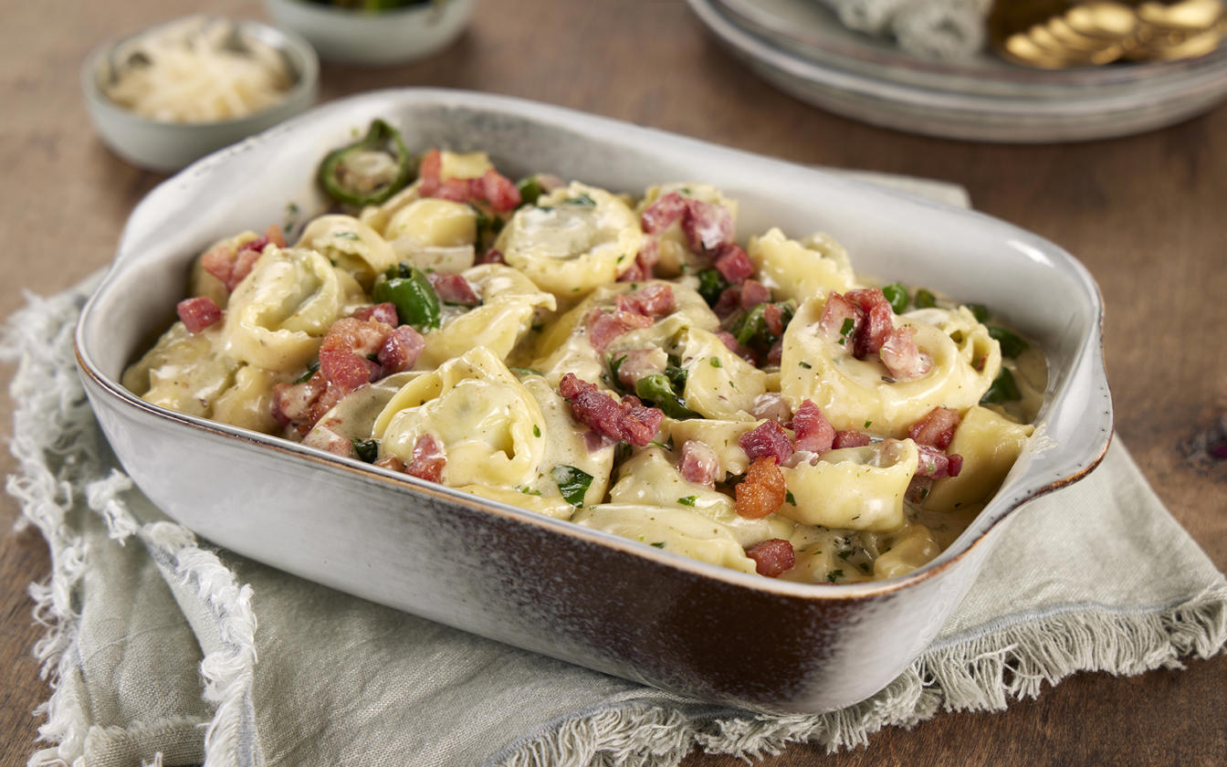 Kremet jalapeno bacon tortellini