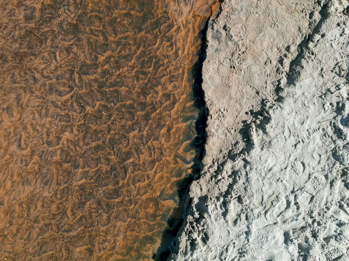 Leather in different qualities