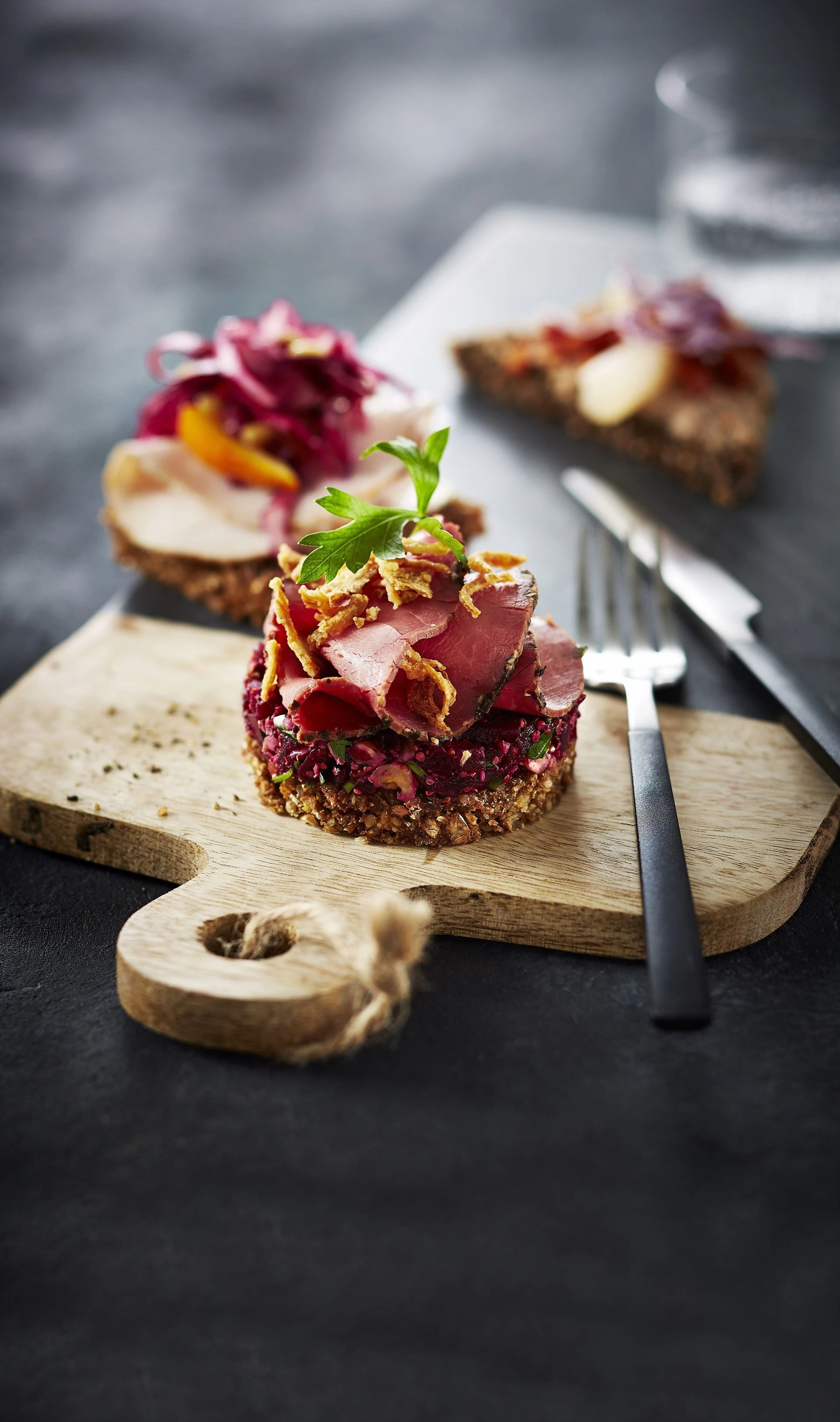 Roastbeef på rugbrød